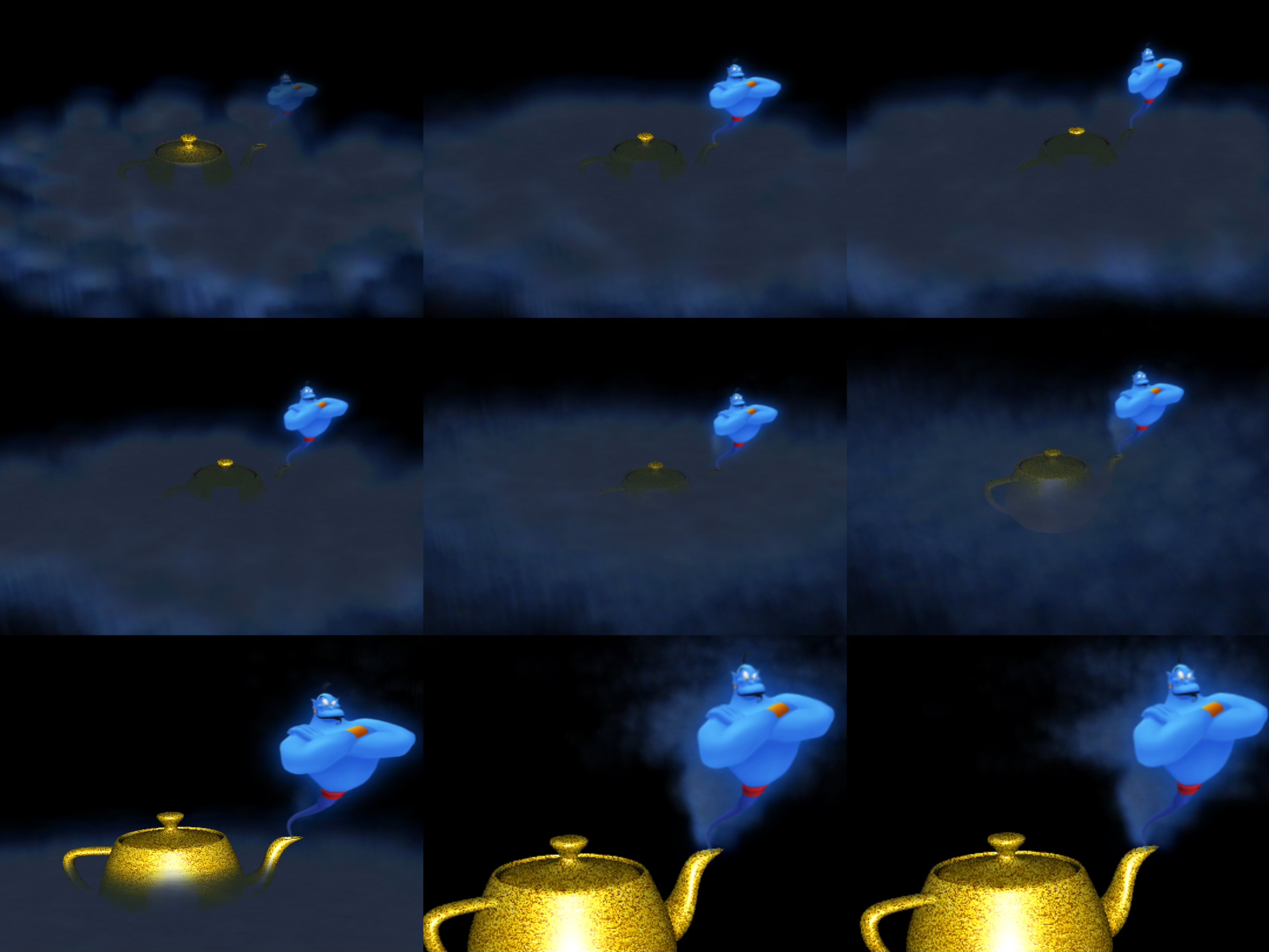 Volumetric Smoke Simulation